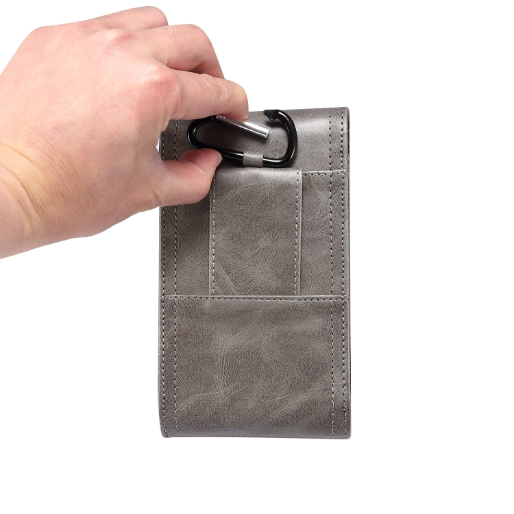 Single Case Multi-functional Universal Mobile Phone Waist Bag For 6.5 Inch or Below Smartphones (Dark Gray)