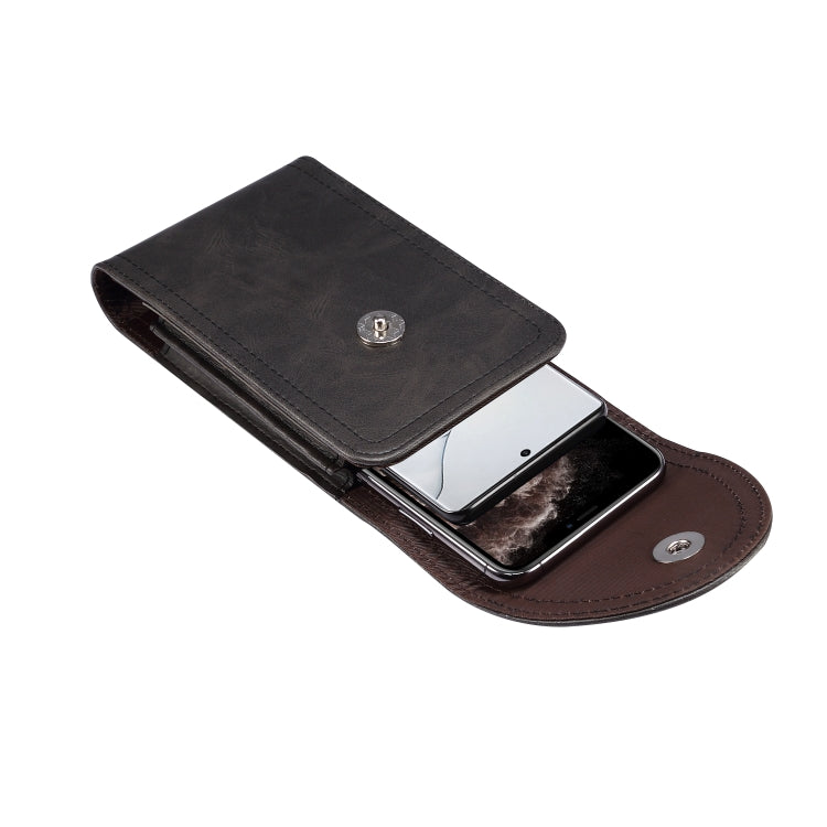 Double Case Multi-functional Universal Mobile Phone Waist Bag For 6.7 Inch or Below Smartphones