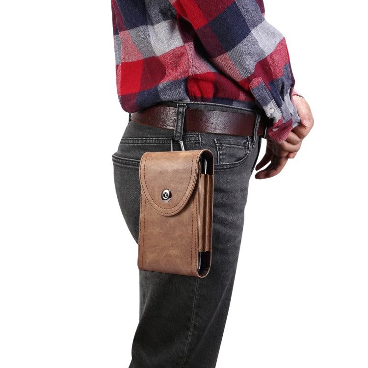 Double Case Multi-functional Universal Mobile Phone Waist Bag For 6.7 Inch or Below Smartphones