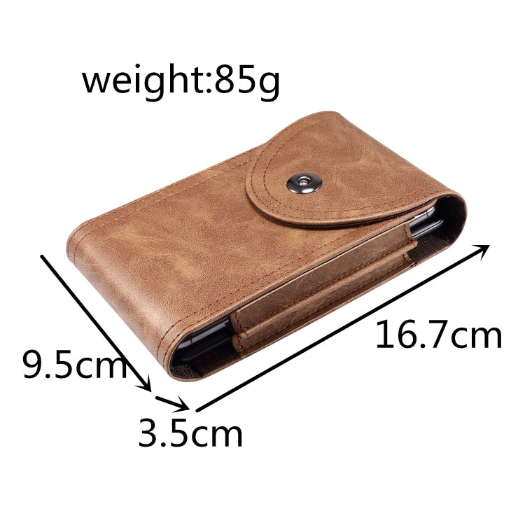 Double Case Multi-functional Universal Mobile Phone Waist Bag For 6.7 Inch or Below Smartphones