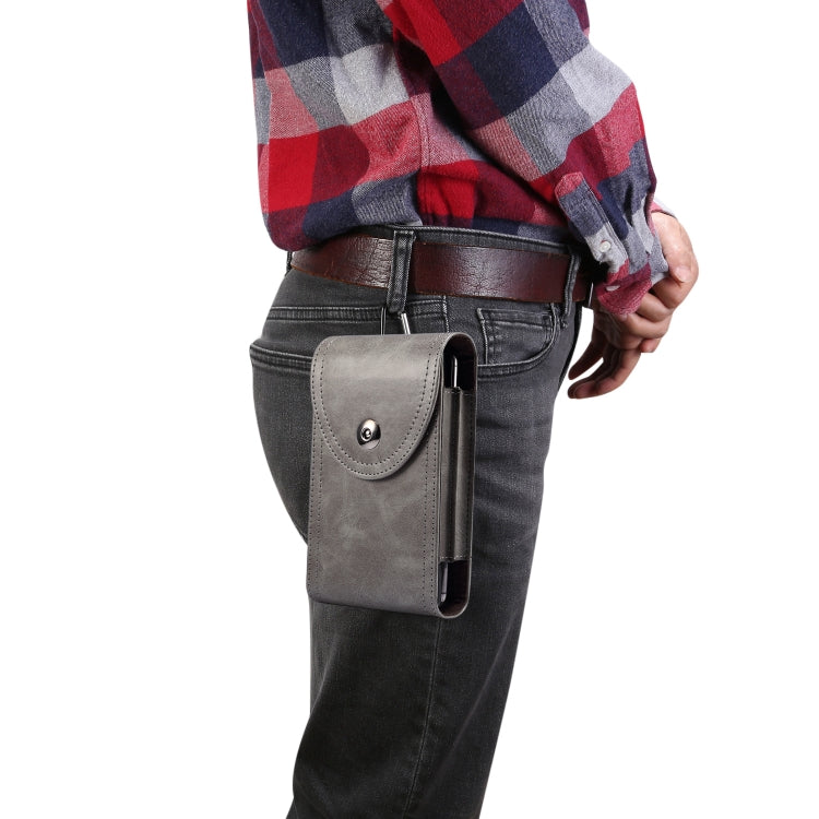 Double Case Multi-functional Universal Mobile Phone Waist Bag For 6.7 Inch or Below Smartphones