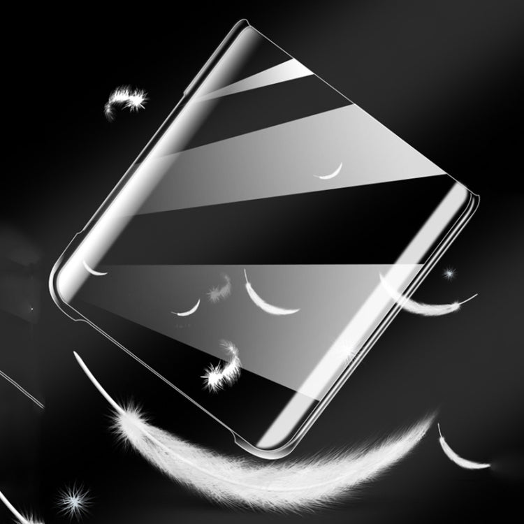 10 PCS for Galaxy Z Flip Shockproof Full Coverage PC Transparent Case (Transparent)