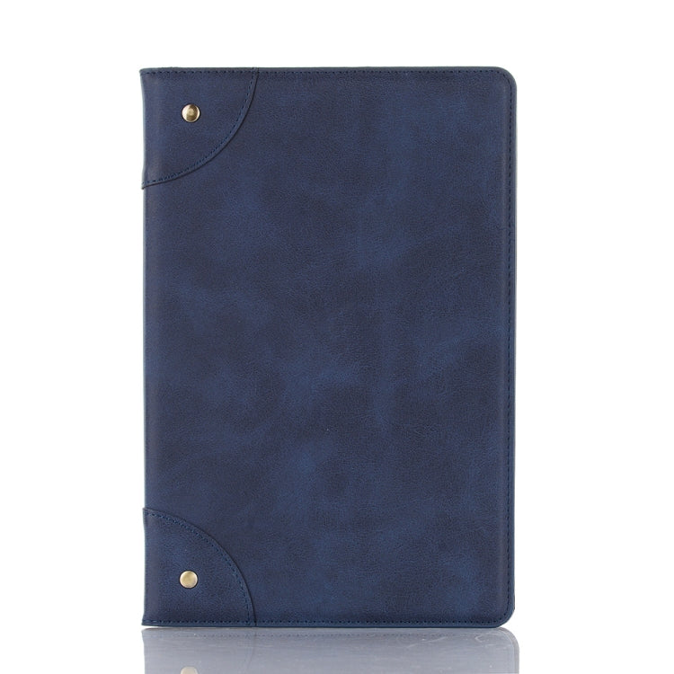 For Galaxy Tab S6 T860 / T865 Retro Book Style Horizontal Flip Leather Case with Holder & Card Slots & Wallet