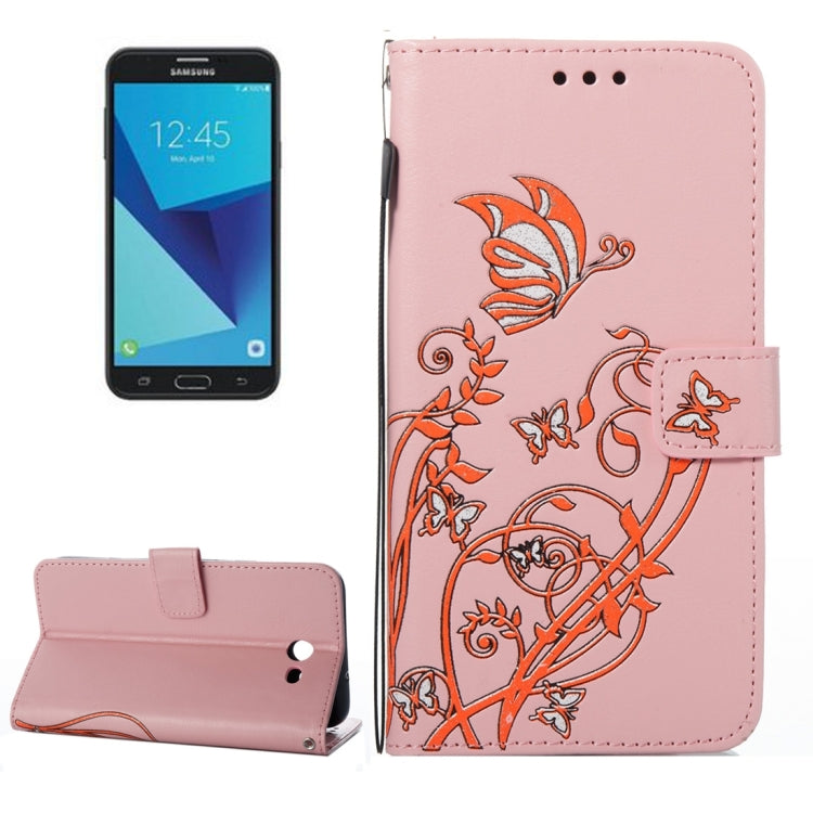 For Galaxy J7 (2017) (US Version) Voltage Crazy Horse Texture Horizontal Flip Leather Case with Holder & Card Slots & Wallet & Lanyard