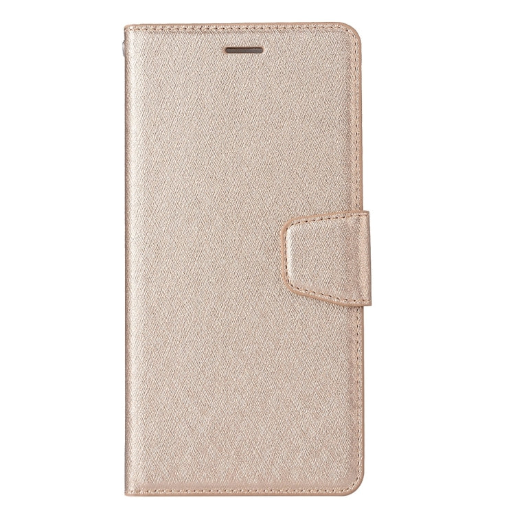 For Galaxy S8 Silk Texture Horizontal Flip Leather Case with Wallet & Holder & Card Slot & Photo Frame