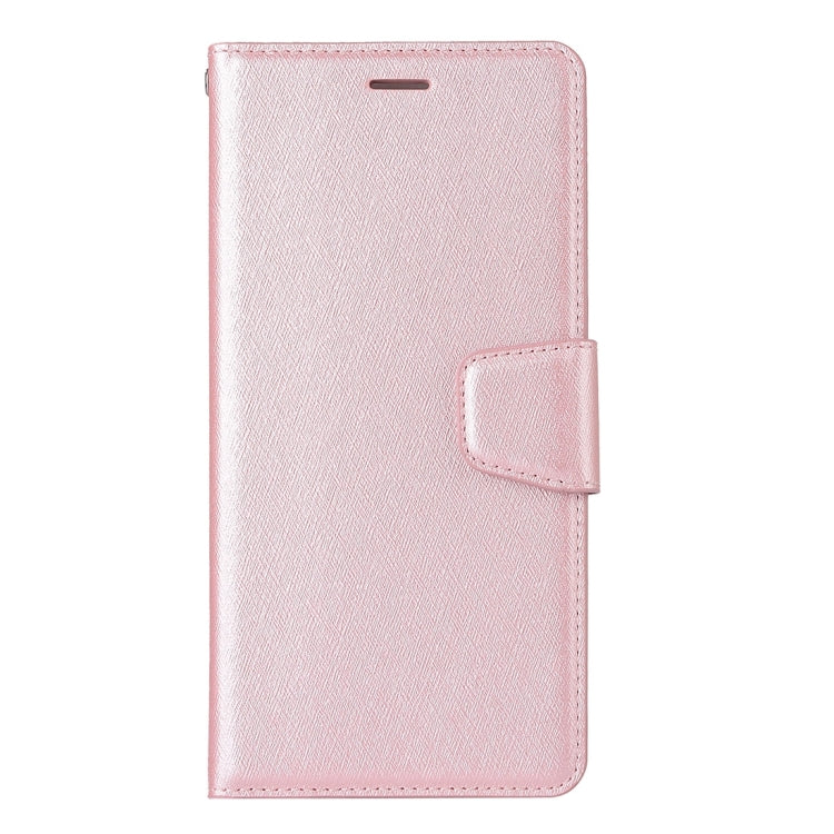 For Galaxy S8 + / G9550 Silk Texture Horizontal Flip Leather Case with Wallet & Holder & Card Slot & Photo Frame