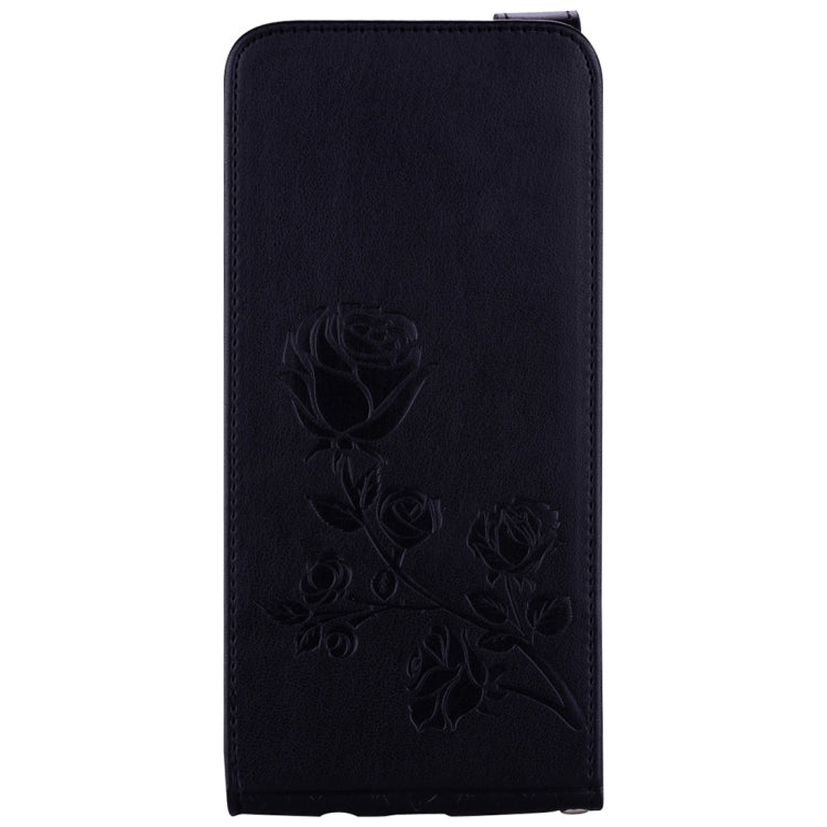 For Galaxy S8 + / G9550 Roses Pressed Flowers Pattern Vertical Flip Leather Case with Card Slot & Lanyard