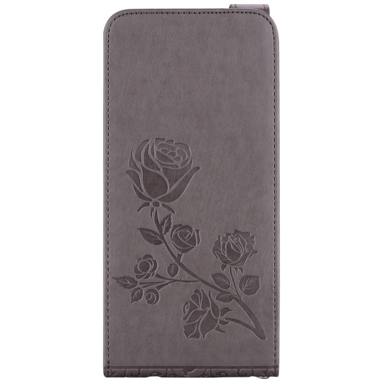 For Galaxy S8 + / G9550 Roses Pressed Flowers Pattern Vertical Flip Leather Case with Card Slot & Lanyard