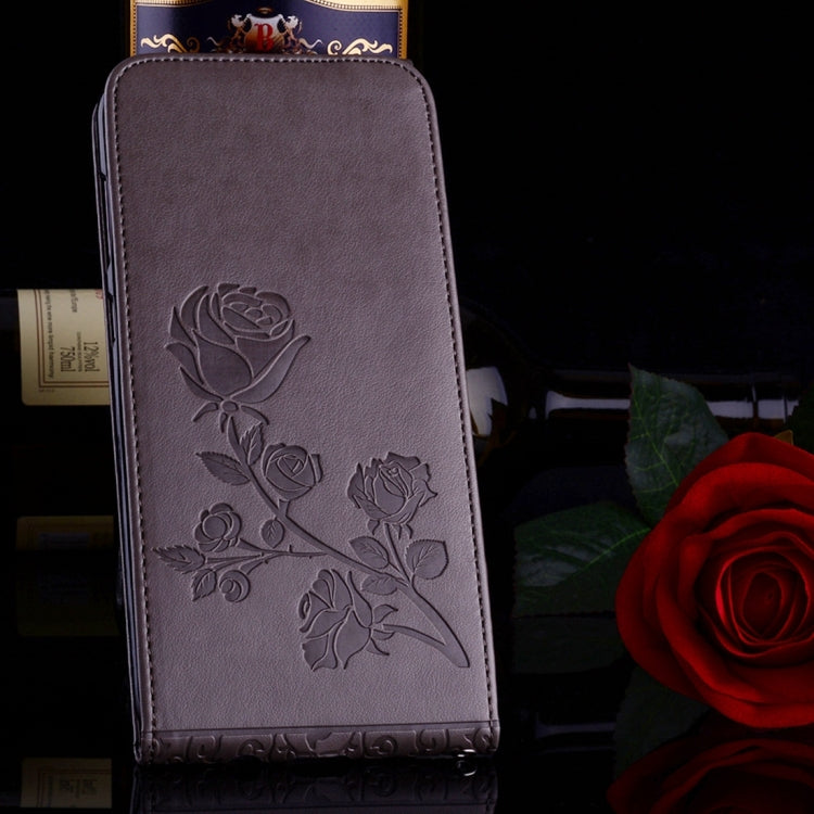 For Galaxy S8 + / G9550 Roses Pressed Flowers Pattern Vertical Flip Leather Case with Card Slot & Lanyard