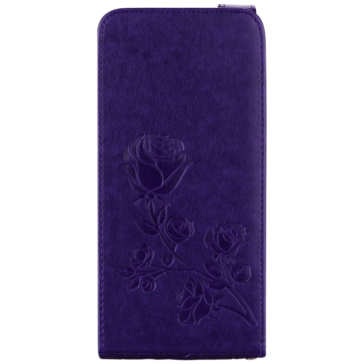For Galaxy S8 + / G9550 Roses Pressed Flowers Pattern Vertical Flip Leather Case with Card Slot & Lanyard