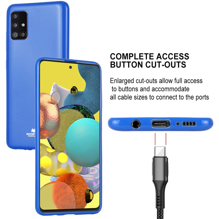GOOSPERY JELLY Full Coverage Soft Case for Galaxy A51
