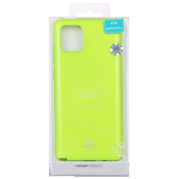 GOOSPERY JELLY Full Coverage Soft Case For Galaxy Note 10 Lite