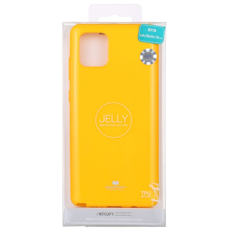 GOOSPERY JELLY Full Coverage Soft Case For Galaxy Note 10 Lite