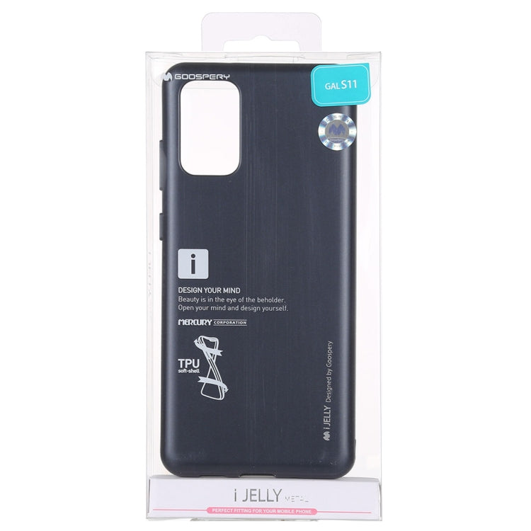 GOOSPERY i-JELLY TPU Shockproof and Scratch Case for Galaxy S20+