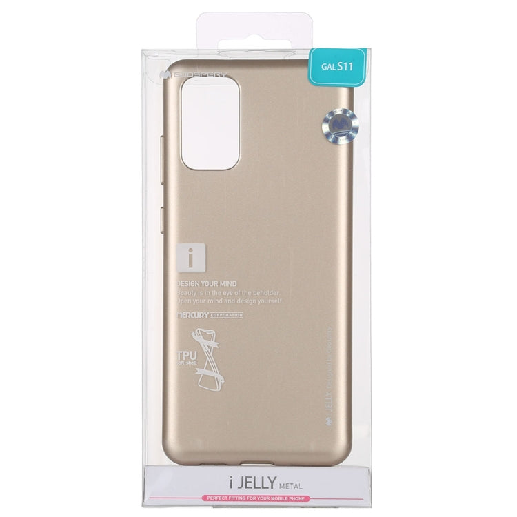 GOOSPERY i-JELLY TPU Shockproof and Scratch Case for Galaxy S20+