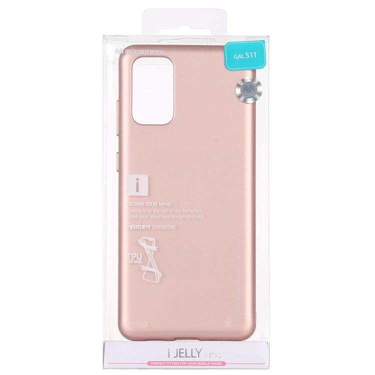GOOSPERY i-JELLY TPU Shockproof and Scratch Case for Galaxy S20+
