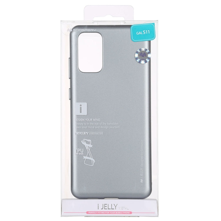 GOOSPERY i-JELLY TPU Shockproof and Scratch Case for Galaxy S20+
