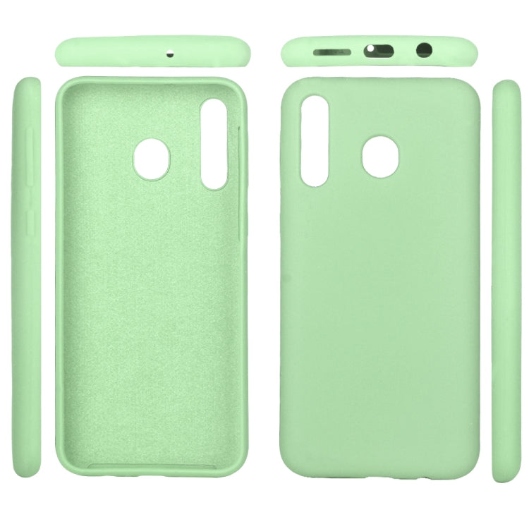 Solid Color Liquid Silicone Shockproof Full Coverage Case for Galaxy M30