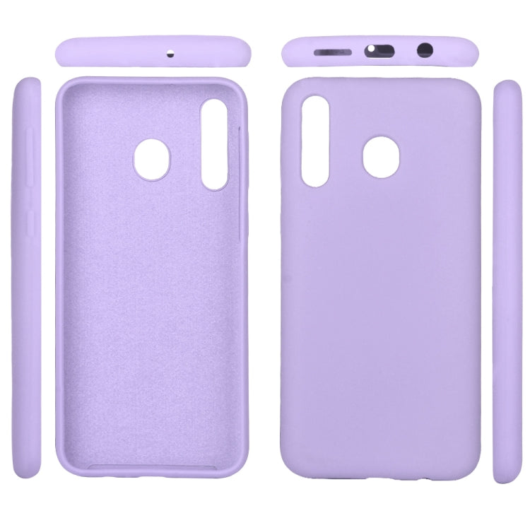 Solid Color Liquid Silicone Shockproof Full Coverage Case for Galaxy M30