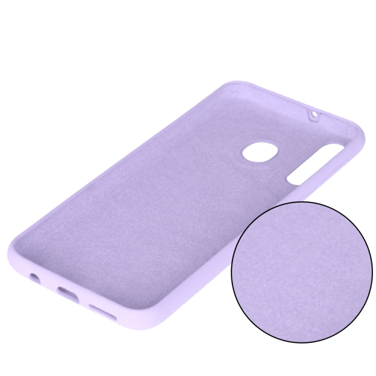 Solid Color Liquid Silicone Shockproof Full Coverage Case for Galaxy M30