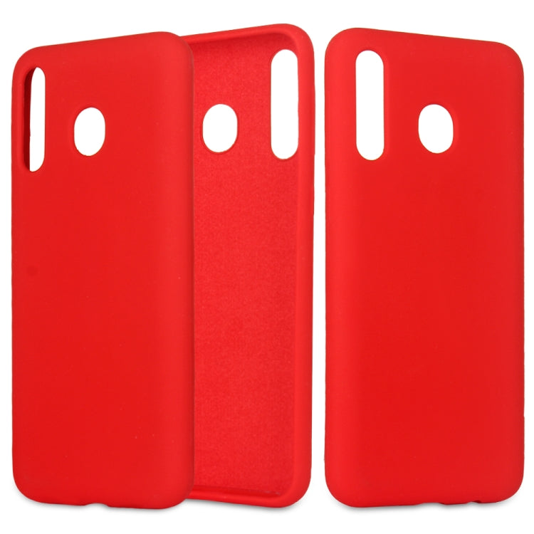 Solid Color Liquid Silicone Shockproof Full Coverage Case for Galaxy M30