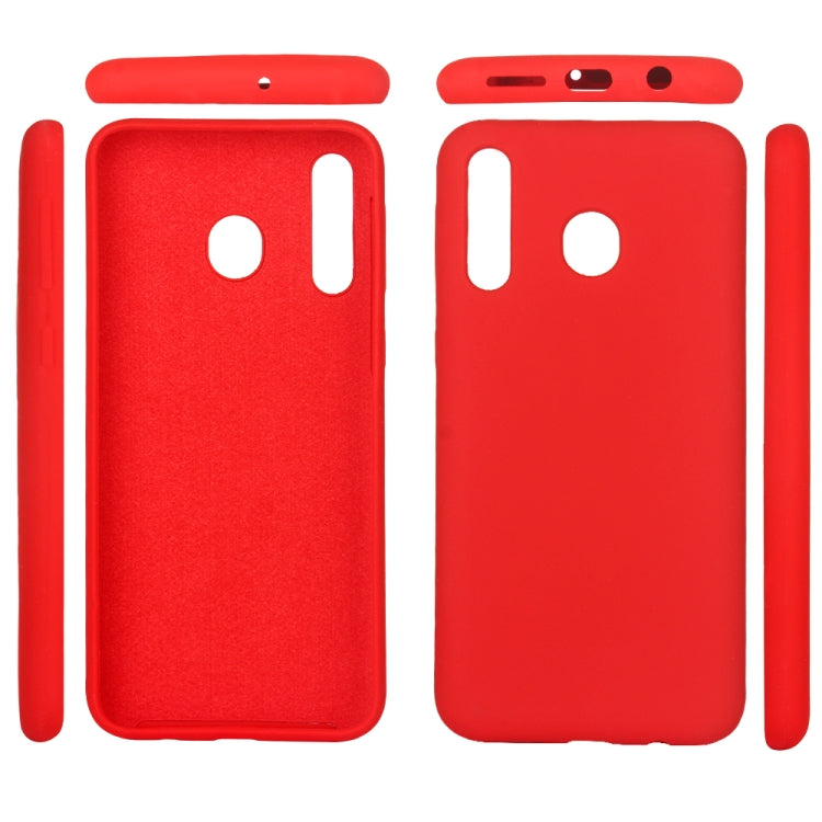 Solid Color Liquid Silicone Shockproof Full Coverage Case for Galaxy M30