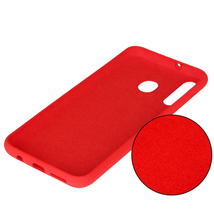 Solid Color Liquid Silicone Shockproof Full Coverage Case for Galaxy M30
