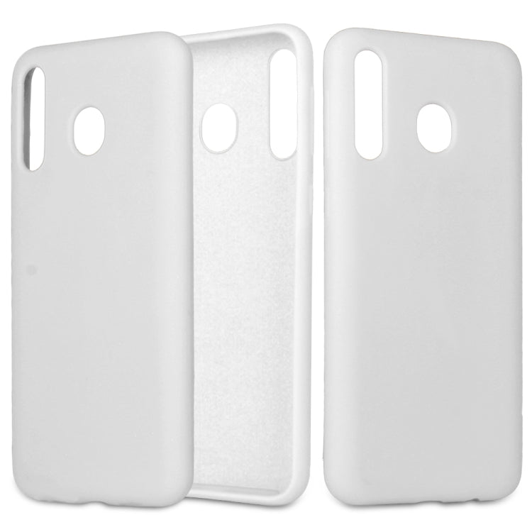 Solid Color Liquid Silicone Shockproof Full Coverage Case for Galaxy M30