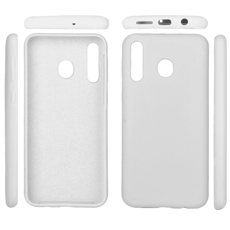 Solid Color Liquid Silicone Shockproof Full Coverage Case for Galaxy M30