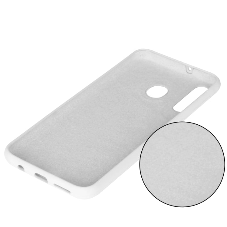 Solid Color Liquid Silicone Shockproof Full Coverage Case for Galaxy M30