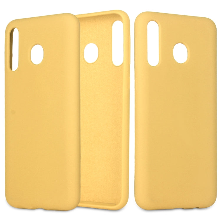 Solid Color Liquid Silicone Shockproof Full Coverage Case for Galaxy M30