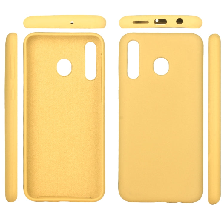 Solid Color Liquid Silicone Shockproof Full Coverage Case for Galaxy M30