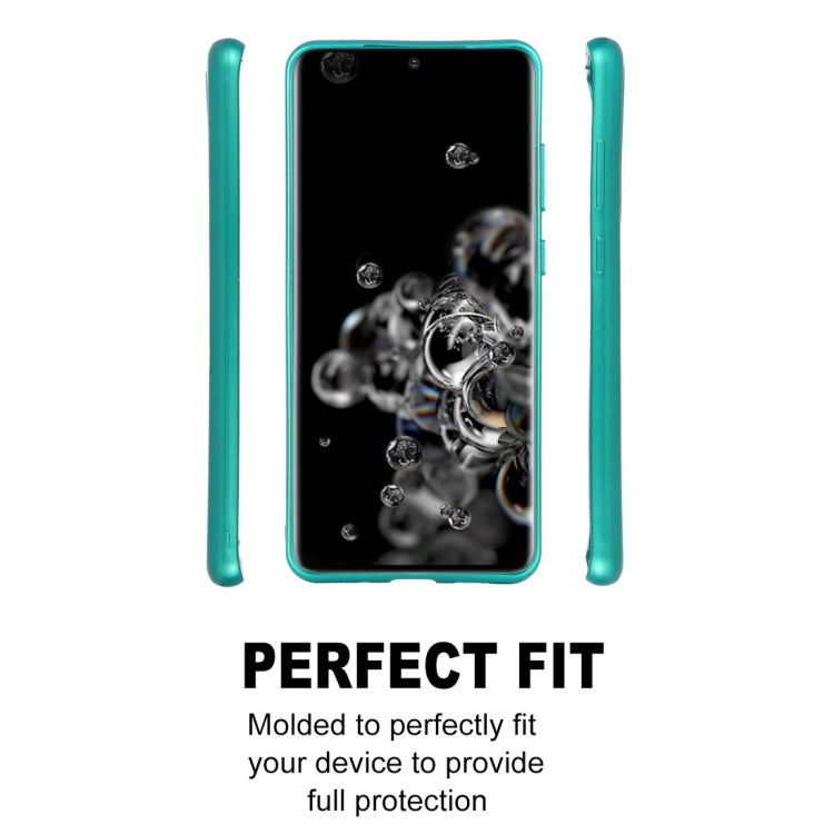 GOOSPERY i-JELLY TPU Shockproof and Scratch Case for Galaxy S20 Ultra (Green)