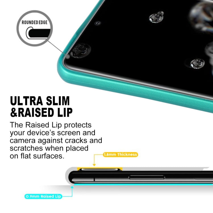 GOOSPERY i-JELLY TPU Shockproof and Scratch Case for Galaxy S20 Ultra (Green)