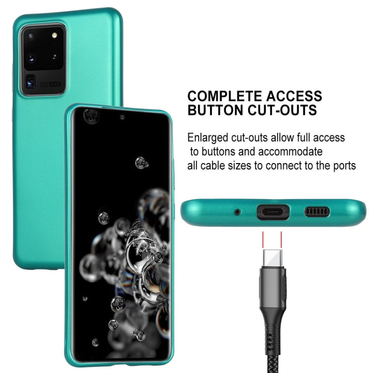 GOOSPERY i-JELLY TPU Shockproof and Scratch Case for Galaxy S20 Ultra (Green)