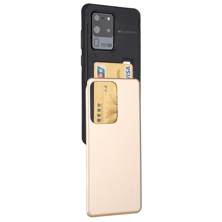 GOOSPERY Sky Slide Bumper TPU + PC Case for Galaxy S20 Ultra, with Card Slot