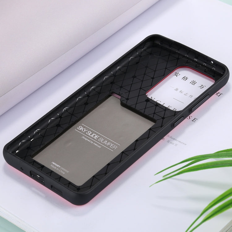 GOOSPERY Sky Slide Bumper TPU + PC Case for Galaxy S20 Ultra, with Card Slot