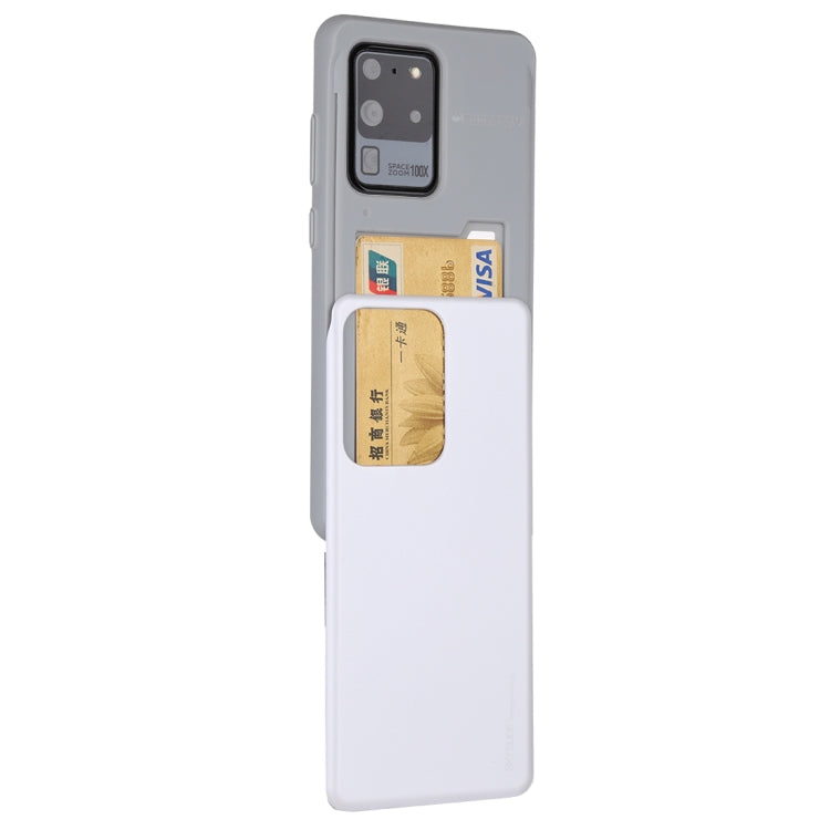 GOOSPERY Sky Slide Bumper TPU + PC Case for Galaxy S20 Ultra, with Card Slot
