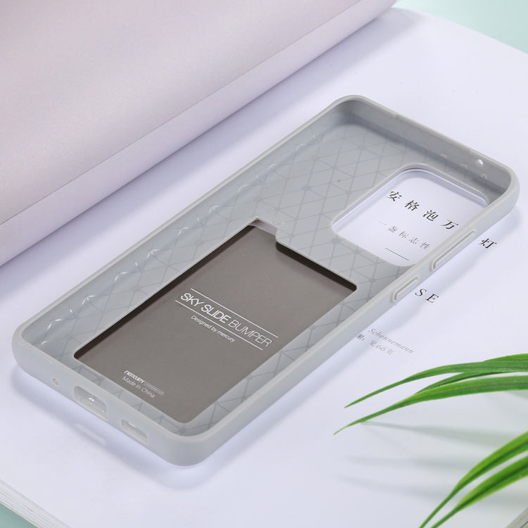 GOOSPERY Sky Slide Bumper TPU + PC Case for Galaxy S20 Ultra, with Card Slot