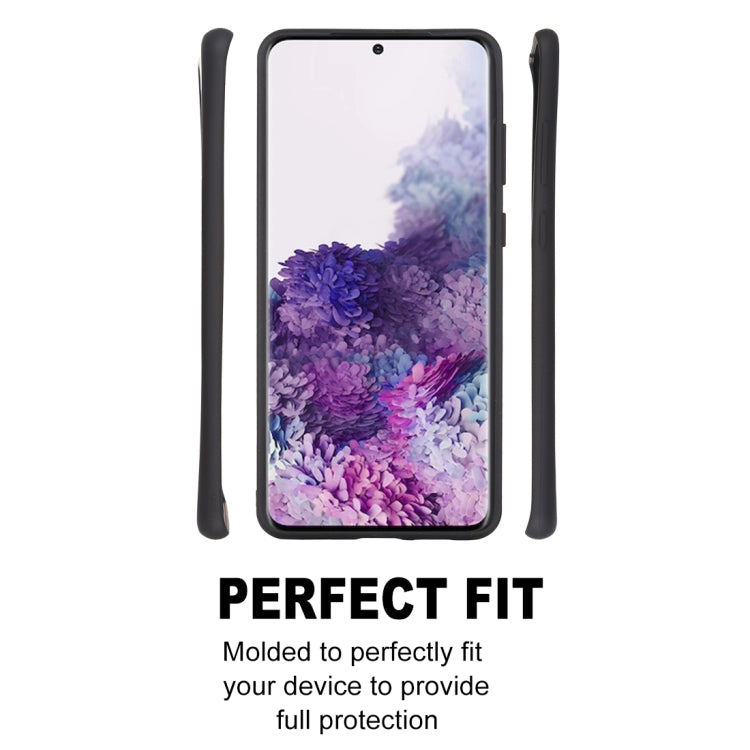 GOOSPERY SOFT FEELING Liquid TPU Drop-proof Soft Case for Galaxy S20+ (Black)