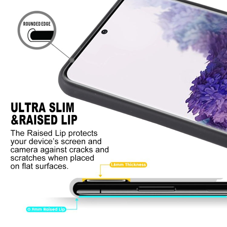 GOOSPERY SOFT FEELING Liquid TPU Drop-proof Soft Case for Galaxy S20+ (Black)