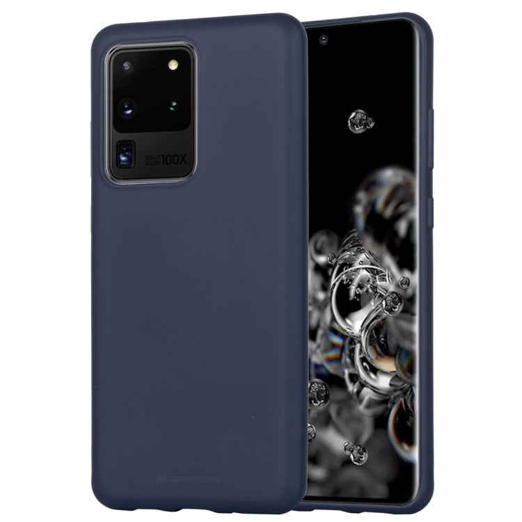GOOSPERY SOFT FEELING Liquid TPU Drop-proof Soft Case for Galaxy S20 Ultra