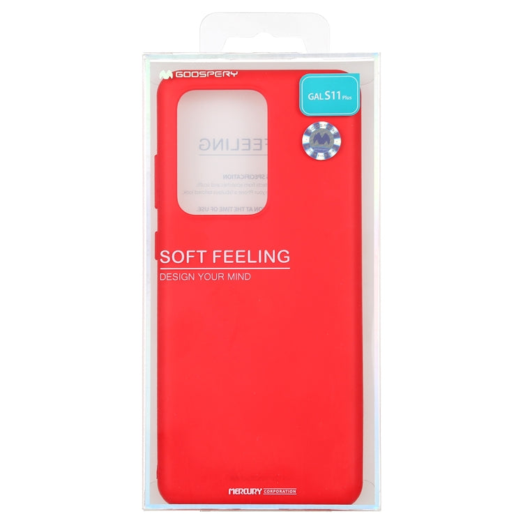GOOSPERY SOFT FEELING Liquid TPU Drop-proof Soft Case for Galaxy S20 Ultra