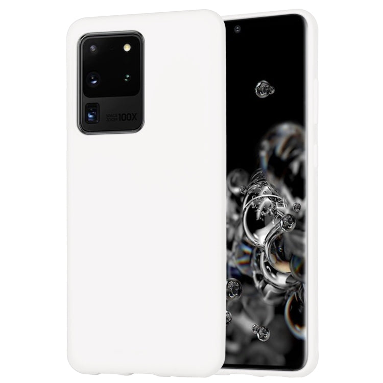 GOOSPERY SOFT FEELING Liquid TPU Drop-proof Soft Case for Galaxy S20 Ultra