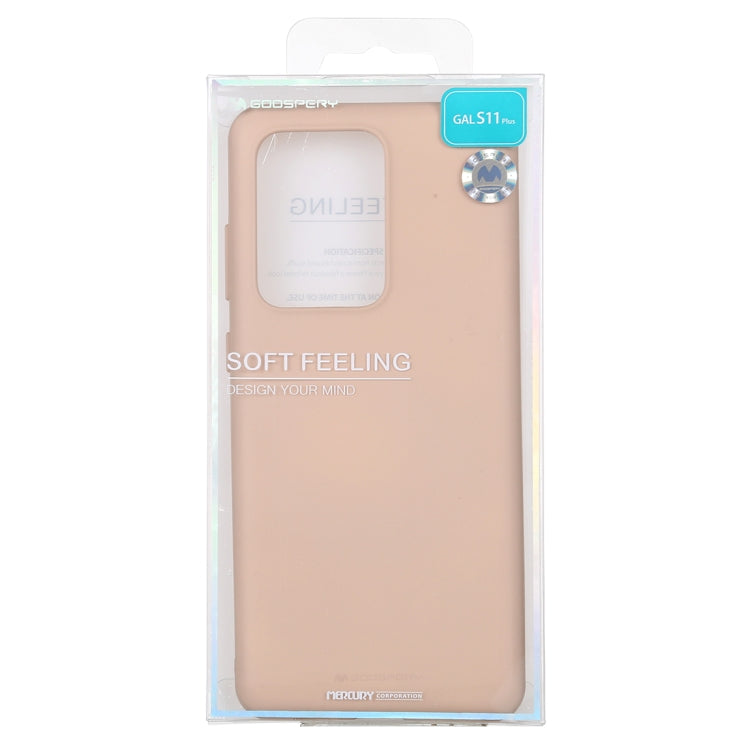 GOOSPERY SOFT FEELING Liquid TPU Drop-proof Soft Case for Galaxy S20 Ultra