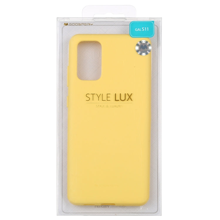 GOOSPERY STYLE LUX Series Shockproof Soft TPU Case for Galaxy S20+