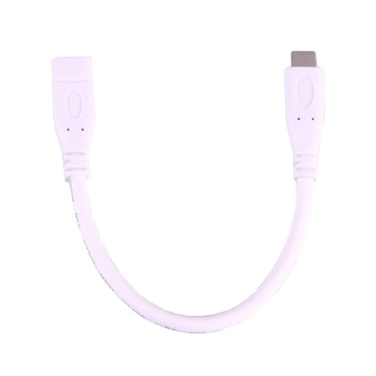20cm USB-C / Type-C 3.1 Female to USB-C / Type-C 3.1 Male Adapter Cable, For Galaxy S8 & S8 + / LG G6 / Huawei P10 & P10 Plus / Xiaomi Mi6 & Max 2 and other Smartphones