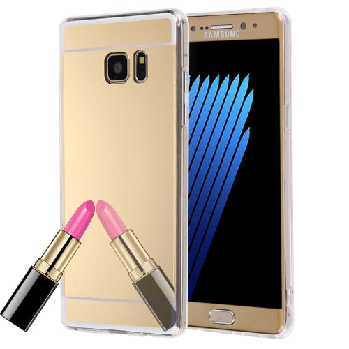 For Galaxy Note 7 / N930 Electroplating Mirror TPU Protective Cover Case