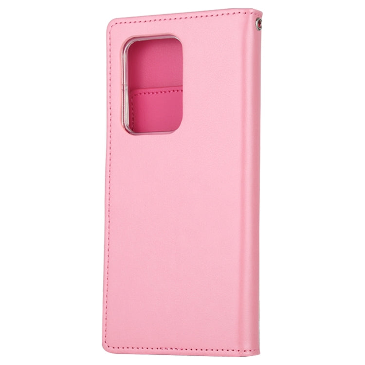 GOOSPERY RICH DIARY For Galaxy S20 Ultra PU + TPU Crazy Horse Texture Horizontal Flip Leather Case, with Card Slots & Wallet & Photo frame