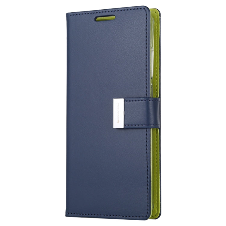 GOOSPERY RICH DIARY For Galaxy S20 Ultra PU + TPU Crazy Horse Texture Horizontal Flip Leather Case, with Card Slots & Wallet & Photo frame